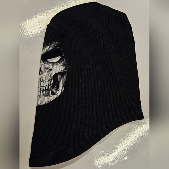 Skull Knit Hat Winter Ski Cycling Sun Protection Skull Halloween hat - Picture 5 of 7